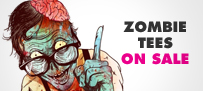 Zombie tees on sale