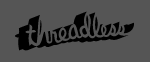 Black Threadless logo