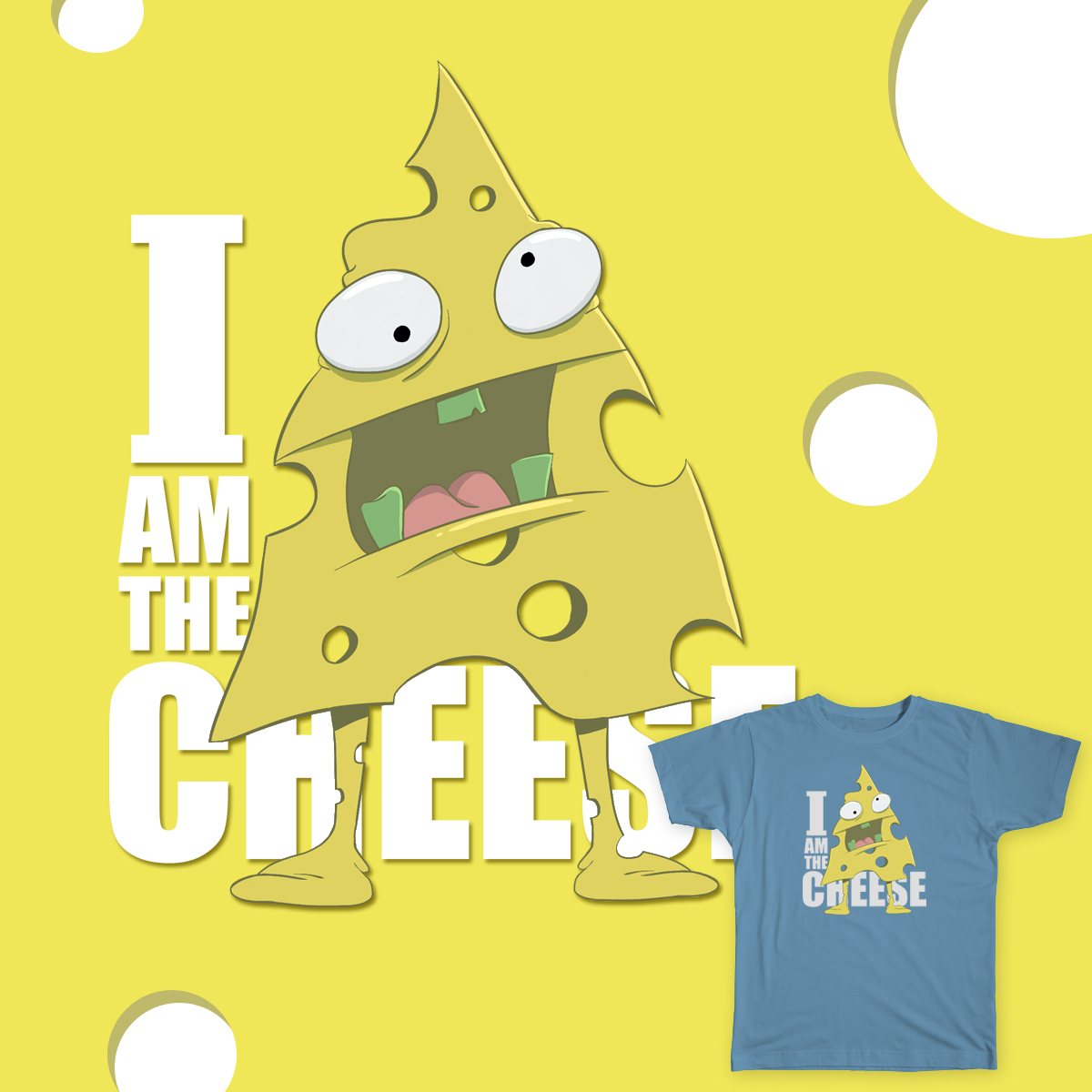 Score I AM THE CHEESE by Jcritellijr on Threadless Score I AM THE CHEESE by Jcritellijr on Threadless