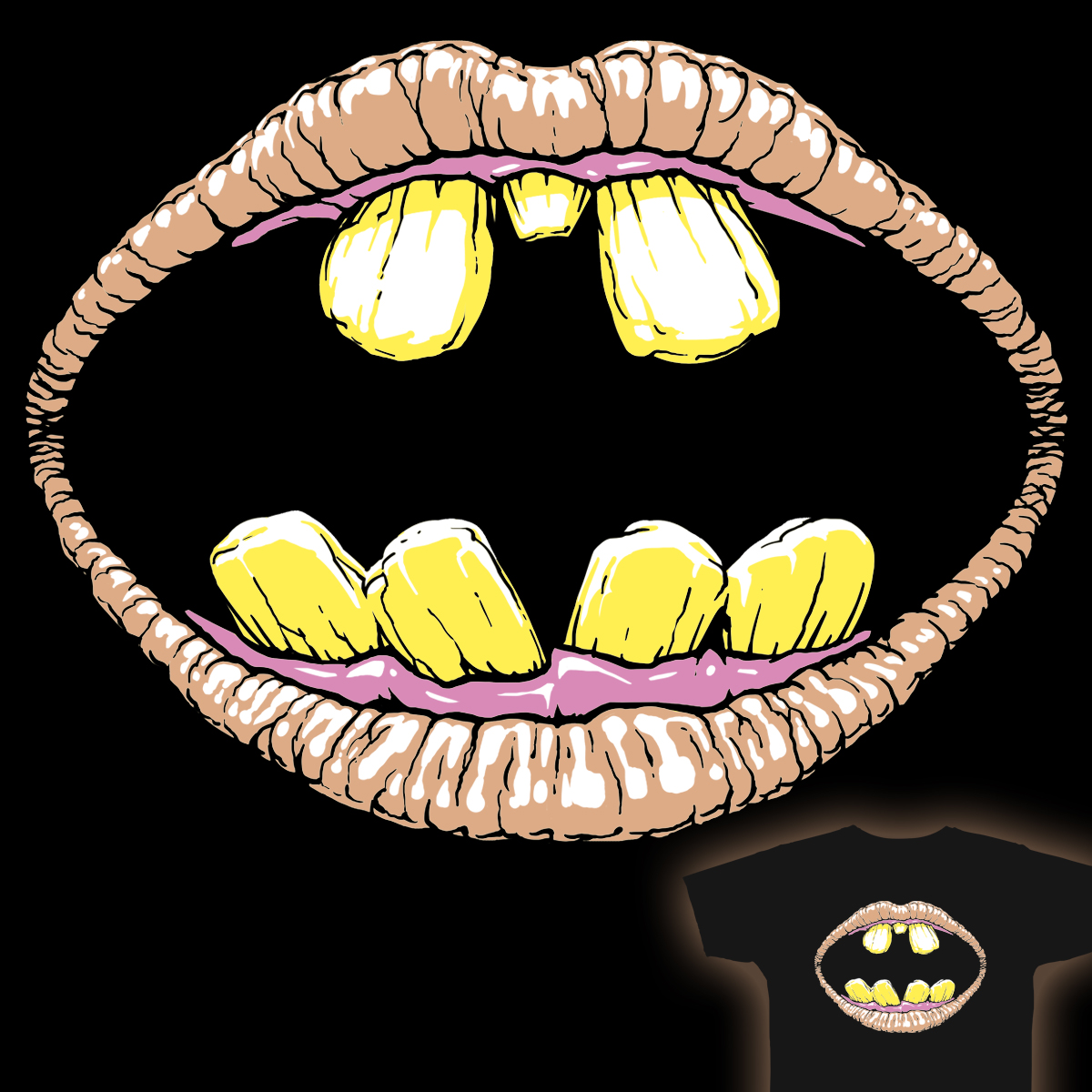 Score BatTeeth by StraightEdge1977 on Threadless