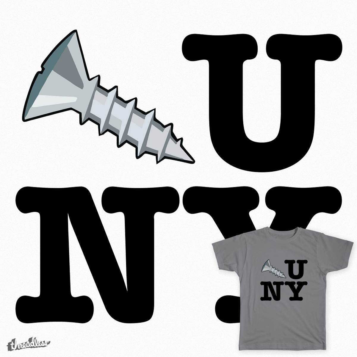 Screw You, New York! by BooNYC on Threadless